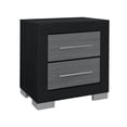thumbnail image 5 of Emma Black and Gray Wood Full 5PC Bedroom Set, 5 of 8