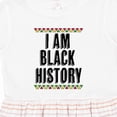 thumbnail image 4 of Inktastic I Am Black History Month Girls Toddler Dress, 4 of 5