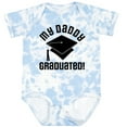 thumbnail image 3 of Inktastic My Daddy Graduated College Graduate Boys or Girls Baby Bodysuit, 3 of 5