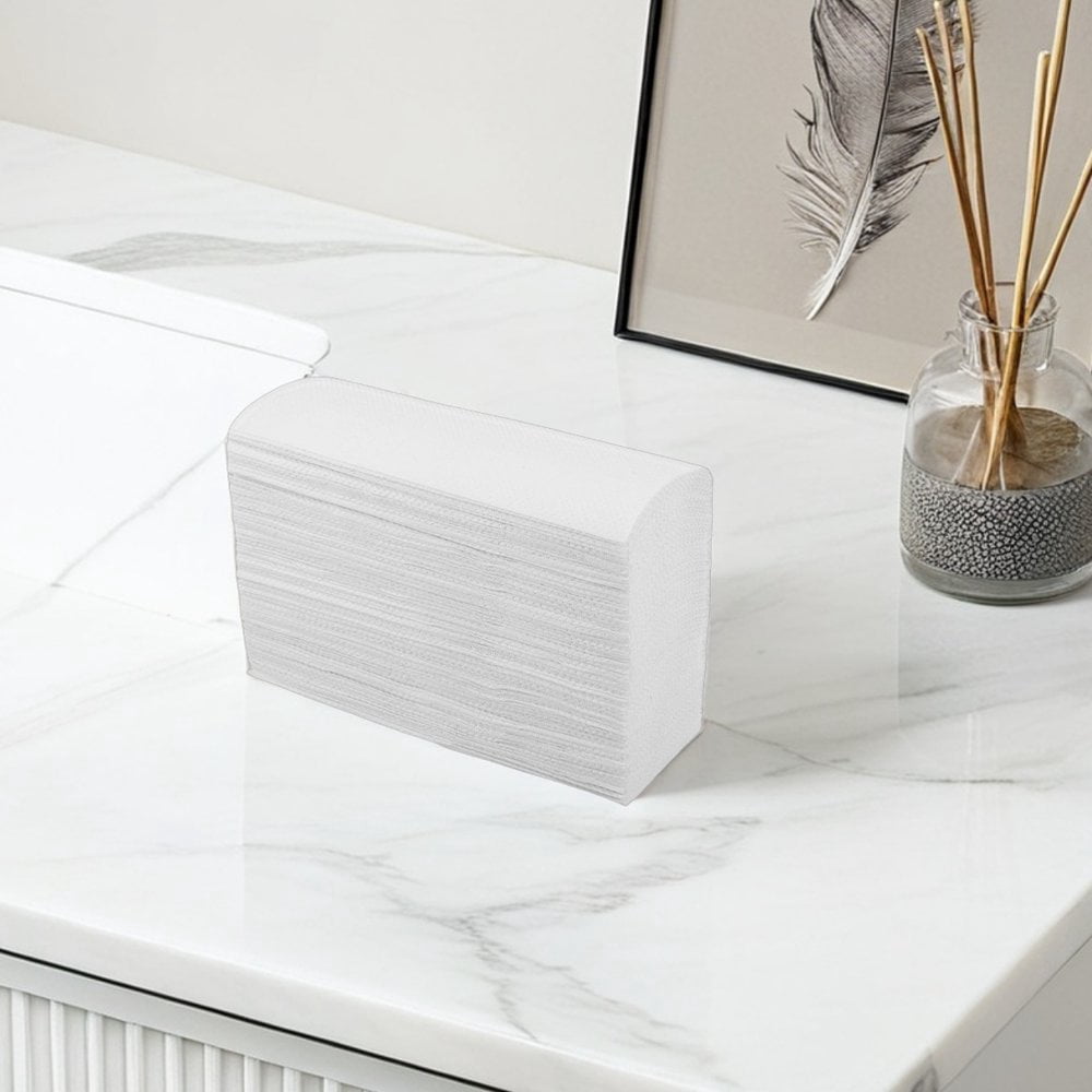 LEEYNEER 2 Pack Hotel Bathroom Paper Towels Thickened Hand Paper For Restrooms Kitchen Napkins Convenient And Practical