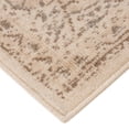 thumbnail image 5 of Luxee Designs Alpine 5x7 Area Rug, Low Pile Stain Resistance Medallion Rugs for Living Room, Dining Room, Bedroom, Kitchen, Office - Light Cream, 5 of 9