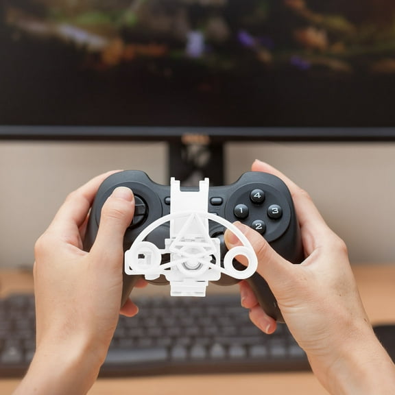 FRCOLOR Racing Steering Wheel Game Steering Wheel Game Controller Attachment Car Simulator Driving Game Racing Wheel Replacement