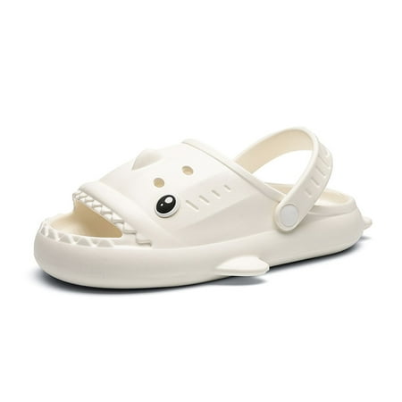 

Eashi Kids Boys Girls Toddler Lovely Little Shark Summer Sandal Slipper Garden Shoes Beach Children Slip On