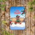 thumbnail image 2 of Merry Christmas Woofmas Xmas Noel Boxer Elf Candy Cane Snow Vertical Metal Aluminum Sign Boxers Dog Lover Gifts Idea Wall Art Home Decor - 13017, 2 of 5
