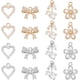 thumbnail image 1 of Colgantes de circonita cúbica, dijes de latón con forma de sol y luna para crear collares, pulseras y joyas., 1 of 9