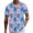 Bronze, variant on 2026 Men's Hawaiian Shirt Short Sleeve Button Down Floral Print Casual Aloha Shirt for Summer Tropical Holiday Beach Shirts