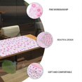 thumbnail image 2 of 7pcs Handmade DIY Cotton Cloth Light Pink Floral Patchwork Fabrics Materials for Sewing Scrapbooking Quilting (50x50cm), 2 of 3