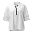 thumbnail image 3 of MAIHAN Women Tshirts Cotton Summer Tops 2026 Spring Trendy Casual Casual Basic Tee Shirts Summer T Shirt Lightweight Sweatshirts for Women, 3 of 4