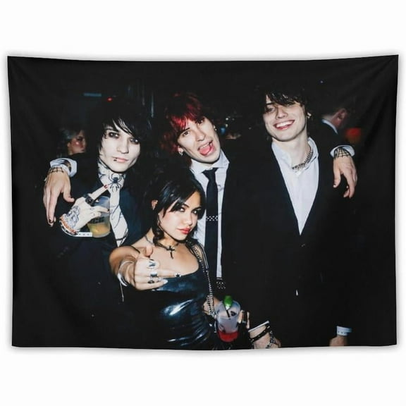 Tara Celebrity Decorations Stuff American Pink Flags Wall Funny Tapestry Hanging Yummy Merch for Dorm Bedroom Decorative Aesthetic Tapestries