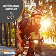 BulkSupplements Potassium Gluconate Capsules, Dietary Supplement, Muscle Support, 365 Capsules