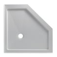 thumbnail image 4 of Craft + Main 3838NA-W 38" X 38" Neo Angle Shower Base - White, 4 of 4