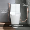 thumbnail image 5 of Bidet Sprayer for Toilet, Handheld Cloth Sprayer, Bathroom Sprayer Kit Spray Attachment with Hose, Stainless Steel Easy Install Great Water Pressure for Bathing Pets, Feminine Hygiene, 5 of 10