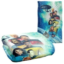 Star Trek 30 Crew Silky Touch Super Soft Throw Blanket 36" x 58"