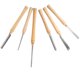 thumbnail image 4 of Carving Chisels, Turning Tool High Speed Steel  For Lathe Projects ANGGREK Woodturning Chisels, 4 of 8