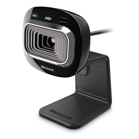 Cámara web Microsoft LIFECAM HD-3000 Black 720p HD Video