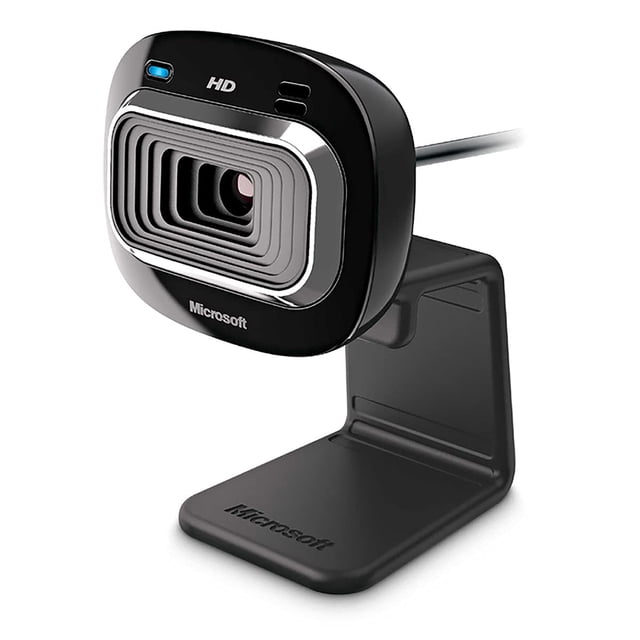 Cámara web Microsoft LIFECAM HD-3000 Black 720p HD Video