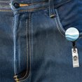 thumbnail image 6 of Ocean Waves Sketch Retractable Reel ID Badge Key Card Name Tag Holder with Clip, 6 of 7