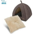 thumbnail image 5 of Pet Tent-Soft Bed for Dog and Cat by Best Pet Supplies - Brown Linen, 16" x 16" x H:14", 5 of 5