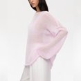 thumbnail image 2 of WBQ Women's  Thin Flared Sleeve Knit T-Shirt S-L size, 2 of 8