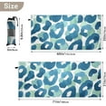 thumbnail image 4 of Blue Leopard Beach Towel 30" x 60", Quick Dry Bath Towel Super Absorbent Lightweight Travel Towel for Beach Yoga Swim Sport Camping Holiday, 4 of 7