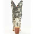 thumbnail image 5 of Dan Post Women's Exotic Python Western Boot Snip Toe Ivory 9.5 M  US, 5 of 7