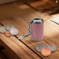 thumbnail image 4 of OCCOKO 2-in-1 Metal Coin Storage Keychain, Portable US Quarter/Dime Holder with Click Action, Pocket Change Organizer Alloy Key Ring for Daily Use, D, 4 of 8