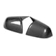 thumbnail image 3 of Cubierta de espejo retrovisor lateral, tapas de espejo exterior de puerta de alto brillo, repuesto para Tesla modelo Y 2020 a 2023, estilo de fibra de carbono, 3 of 9