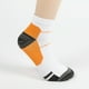 thumbnail image 3 of ICED Cycling calcetines deportivos y de ocio para hombre Calcetines de compresión 3 piezas Amarillo, azul, naranja S/M, 3 of 4