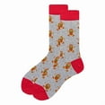 thumbnail image 3 of Men's Christmas Socks Reindeers & Trees & Fun Gift Size 10-13 (2-Pair Set), 3 of 6