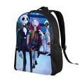 thumbnail image 2 of Goofa The Nightmare Before Christmas Pattern Large Capacity Backpack – Padded Laptop Compartment, Ergonomic Design for School, Work, Travel, and Outdoor Activities, 2 of 8