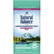 Natural Balance Limited Ingredient Small Breed Adult Grain-Free Dry Dog Food Chicken & Sweet Potato Recipe 4 lbs.