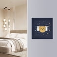 thumbnail image 4 of Yayeee Toggle Light Switch Wall Plate 3-Gang 6.37"x4.48" Decorative Outlet Cover, Orange Cat Planet, 4 of 7