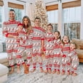 thumbnail image 1 of Family Matching Christmas Pajamas Two-piece Set Christmas Pyjamas Xmas Parent-child Pjs Set, 1 of 3