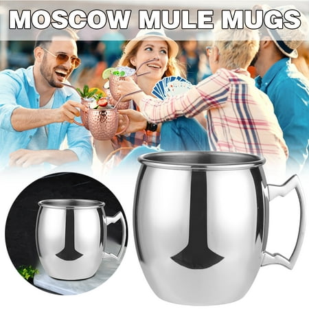 

TANGNADE Stainless Steel Cup Drinking Juice Beer Glass Portion Cups home Travel Tool