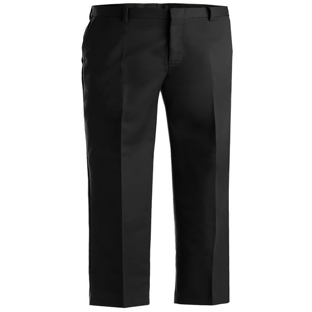 Edwards Garment Men's Business Casual Flat Front Brass Zipper Pant ...