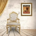 thumbnail image 3 of Pela Studio 26x32 Gold Ornate Wood Framed with Double Matting Museum Art Print Titled - Deco Coffee IV, 3 of 4