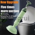 thumbnail image 3 of For High Pressure Toilet Unblock A Shot Toilet Plunger, 3 of 3
