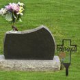 thumbnail image 1 of unbranded Estaca De Cruz Memorial De Metal Para Jardín Y En Cementerios, 1 of 6