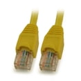 thumbnail image 2 of 3ft Cat5E Ethernet RJ45 Patch Cable, Stranded, Snagless Booted, YELLOW, 2 of 2