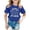 Blue-C, variant on shqvo Toddler Shirts Girls 3t Crew Neck Short Sleeve T-Shirt Embroidered Print Cute Funny Tees 2 Year Old Girl Gifts