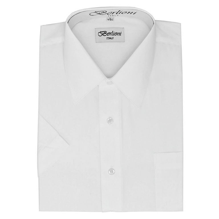 Mens white dress shirts walmart top