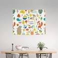 thumbnail image 2 of Kdxio Summer Animal Wall Hanging Tapestries Banner For Bedroom College Dorm Home Living Room Party Decor 29X37 In, 2 of 8