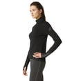 thumbnail image 2 of Sudadera Adidas Mujer Negro Running AX8591, 2 of 3
