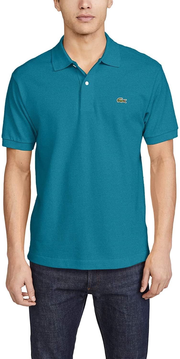 Lacoste Mens Short Sleeve L.12.12 Pique Polo Shirt Polo Shirt, Willo