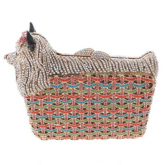 CRYSTAL HANDMADE EVENING BAG