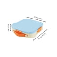 thumbnail image 3 of CaiYueKe Boîte à Lunch Compatible Micro-Ondes avec Compartiments, Boîte Bento Étanche pour Adultes, Contenant Portable pour Préparation de Repas avec Ustensiles, Rangement des Aliments Compatible Lave-Vaisselle pour Bureau Voyage Extérieur, 3 of 7