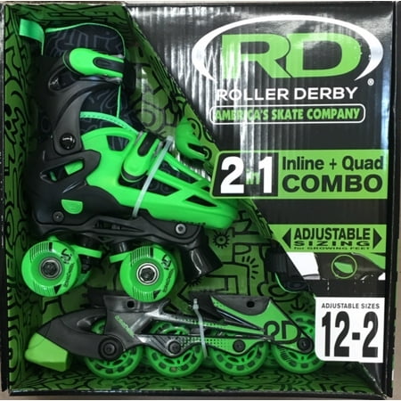Roller Derby Boys 2-in-1 Skates (12-2)