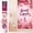 A, variant on RKSTN Breast Cancer Awareness Door Banner Curtain Backdrop Door Cover Decoration Pink Ribbon Breast Cancer Survivor Gift Hope Strength Courage Faith Banner for Party Charity Activity 70.8" x 35.4"
