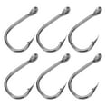 thumbnail image 4 of Fishing Tackle,50Pcs Fishing Hook for Fishing Hook Barbed Fish Hook Superior Craftsmanship, 4 of 8