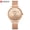 Rose Gold Shell Rose Gold, variant on Curren 9024 Women's Mesh Strap Watch Fashionable Simple Women's Watch Women's Fashion Watch Women's